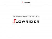 slowrider.ch Webseite Vorschau