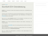 slunisoft.at Webseite Vorschau
