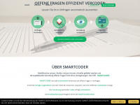 smartcoder.at Webseite Vorschau