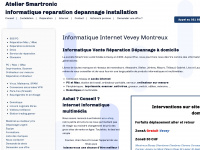smartronic.ch Webseite Vorschau