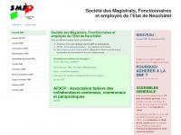 smf-ne.ch Webseite Vorschau