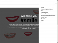 smiledesign.at Webseite Vorschau