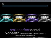 smileperfect.de Webseite Vorschau
