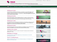 vbgr.de Webseite Vorschau