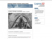 lupos3d.de Webseite Vorschau