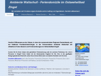 ambiente-waitschull.de Webseite Vorschau