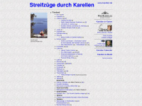 karelien.de Webseite Vorschau