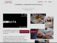 restaurant-casanova.de Webseite Vorschau