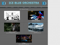 ice-blue-orchestra.de Webseite Vorschau