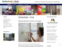 schierhold-kott.de Webseite Vorschau