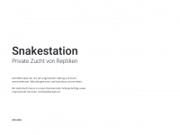 snakestation.ch Webseite Vorschau