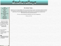 snakevalleys.de Webseite Vorschau