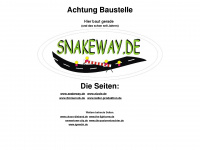 snakeway.de Webseite Vorschau