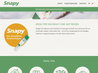 snapy.de Webseite Vorschau