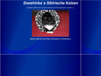 sneshinka.de Webseite Vorschau