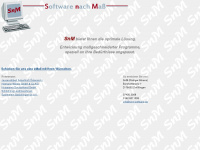 snm-software.de Webseite Vorschau