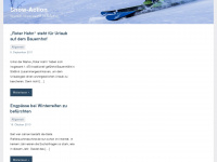 snow-action.de Webseite Vorschau