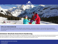 snow-storm.ch Webseite Vorschau