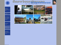 snowboardtouren.at Webseite Vorschau