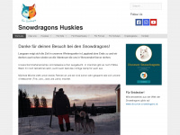 snowdragons.at Webseite Vorschau