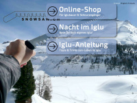 snowsaw.ch Webseite Vorschau