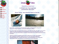 snowtube.at Webseite Vorschau