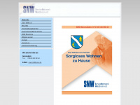 snw-waldbronn.de Webseite Vorschau