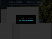 so-info.ch Webseite Vorschau