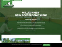 soccerdome.at Webseite Vorschau