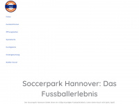 soccerpark-hannover.de Webseite Vorschau