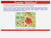 soester-wettlauf.de Webseite Vorschau