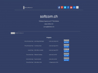 softcom.ch Webseite Vorschau