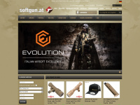 softgun.at Webseite Vorschau