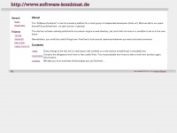 software-kombinat.de Webseite Vorschau