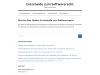 softwarevertraege.ch Webseite Vorschau