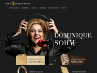 sohm-productions.at Webseite Vorschau