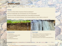 soilcom.ch Webseite Vorschau
