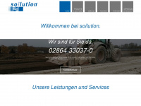 soilution-gmbh.de Webseite Vorschau