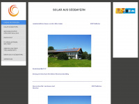 solar-suedbayern.de Webseite Vorschau