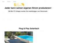 solar-systems.at Webseite Vorschau