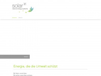 solar2.ch Webseite Vorschau