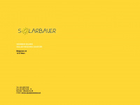 solarbauer.at Webseite Vorschau