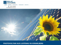 solarconcept.at Webseite Vorschau