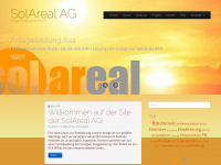 solareal.ch Webseite Vorschau