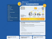 solarindustries.at Webseite Vorschau