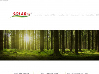 solarier.at Webseite Vorschau