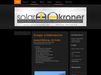 solarkroner.de Webseite Vorschau