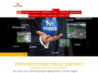 solarone.ch Webseite Vorschau