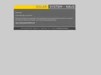 solarsiedlung-engen.de Webseite Vorschau
