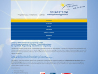 solarstrom-poeppl.de Webseite Vorschau